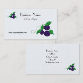 ブルーベリー果実 名刺 (正面/裏面)