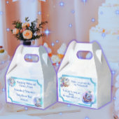 ブルーベリー格言男の赤ちゃんシャワーフェイスボックス フェイバーボックス