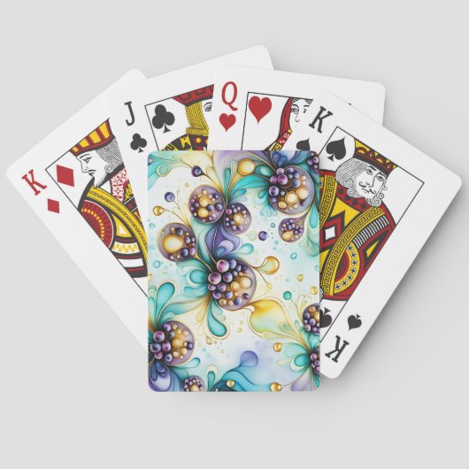 ブルーベリー標準の本質 トランプ (裏面)