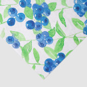 ブルーベリー水の色パターン 薄葉紙 (詳細)