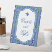 ブルーベリー甘いカードギフトベビーシャワー 台座サイン (インサイチュ)