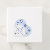 ブルーベリー甘い水の色の男の子の赤ちゃんシャワー フェイバータグ (インサイチュ)