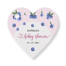 ブルーベリー甘い水の色ガールベビーシャワー