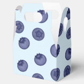 ブルーベリー自然。青の熟したおいしいブルーベリー フェイバーボックス (オープン)