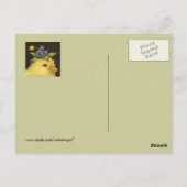 ブルーベリー葉書で覗く2 ポストカード (裏面)