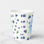 ブルーベリー誕生日ベリースイーツ 紙コップ (右)