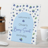 ブルーベリー誕生日ベリースイートウェルカム 台座サイン (インサイチュ)