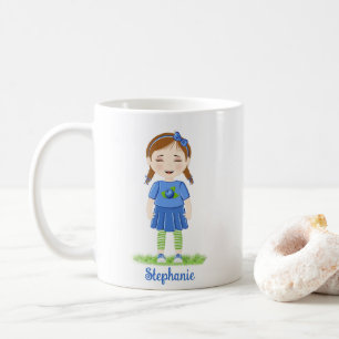 ブルーベリー誕生日 コーヒーマグカップ