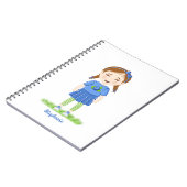 ブルーベリー誕生日 ノートブック (左側)