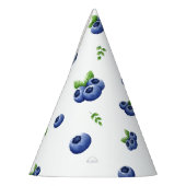 ブルーベリー誕生日 パーティーハット (左)