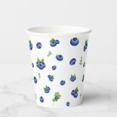 ブルーベリー誕生日 紙コップ (裏面)