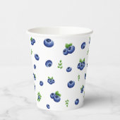 ブルーベリー誕生日 紙コップ (左)