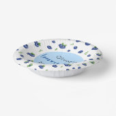 ブルーベリー1stバースデーベリーファースト ペーパーボウル (傾斜あり)