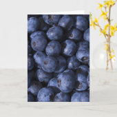 ブルーベリー！ カード (黄色い花)