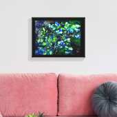 ブルーベリー キャンバスプリント (インサイチュ (リビング))