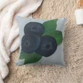 ブルーベリー クッション (ブランケット)