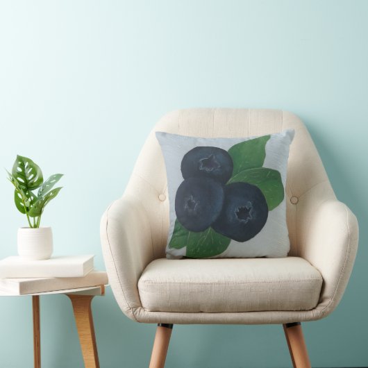 ブルーベリー クッション (椅子)