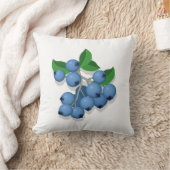 ブルーベリー クッション (ブランケット)