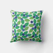 ブルーベリー。 クッション (裏面)