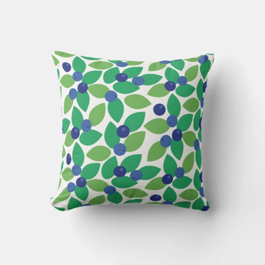 ブルーベリー。 クッション (正面)