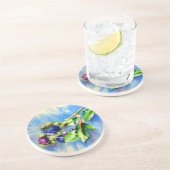 ブルーベリー コースター (側面)