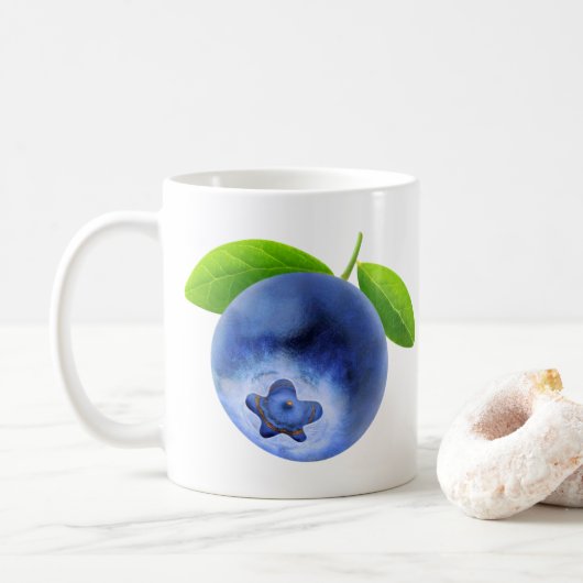 ブルーベリー コーヒーマグカップ (ドーナツ)