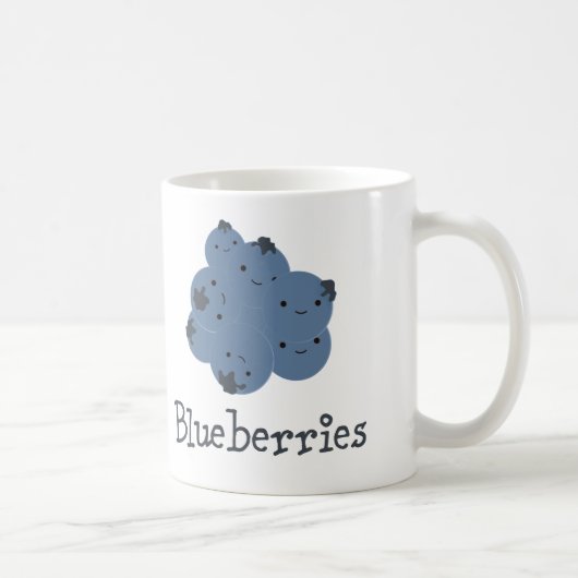 ブルーベリー コーヒーマグカップ (右)