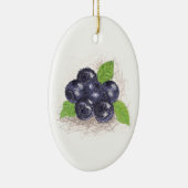 ブルーベリー セラミックオーナメント (右)