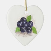 ブルーベリー セラミックオーナメント (右)