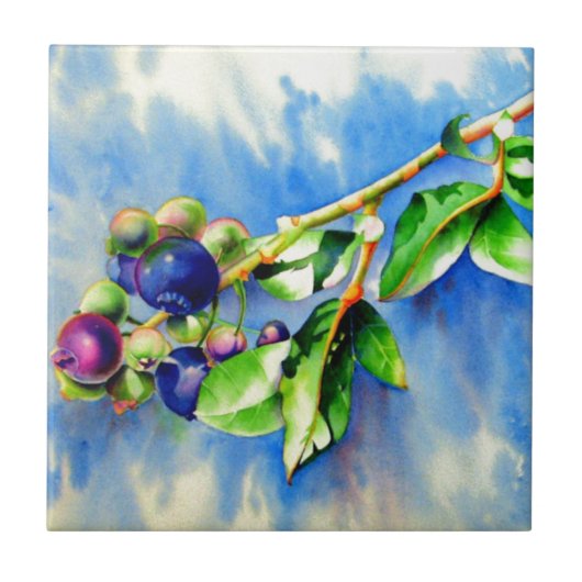 ブルーベリー タイル (正面)