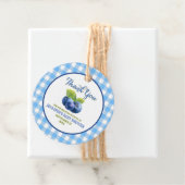 ブルーベリー テーマのベビーシャワー お礼 フェイバータグ (インサイチュ)