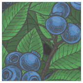 ブルーベリー ファブリック (クローズアップ)