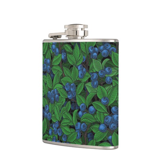 ブルーベリー フラスク (左)