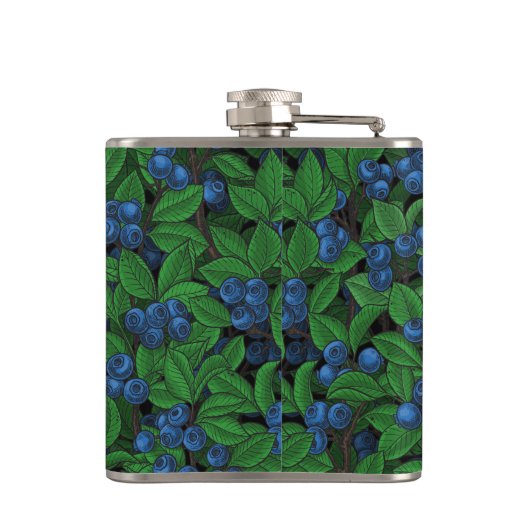 ブルーベリー フラスク (裏面)