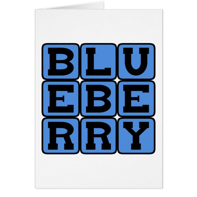 ブルーベリー、フルーツ (正面)