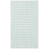 ブルーベリー，ブルーベリー水彩，フルーツアート  テーブルクロス (正面)