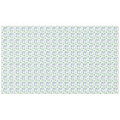 ブルーベリー，ブルーベリー水彩，フルーツアート  テーブルクロス (正面(横))