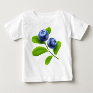 ブルーベリー ベビーTシャツ