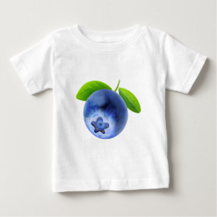 ブルーベリー ベビーTシャツ