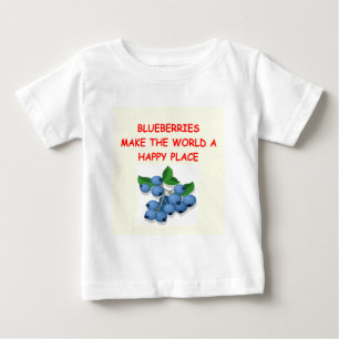 ブルーベリー ベビーTシャツ
