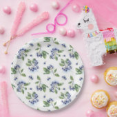 ブルーベリー ペーパープレート (パーティー)