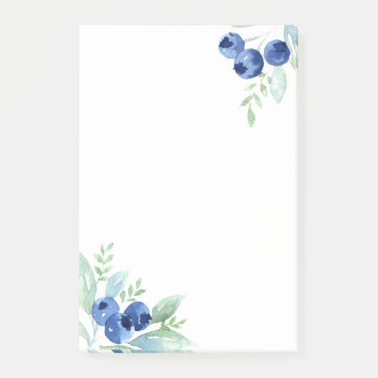 ブルーベリー ポストイット (正面)