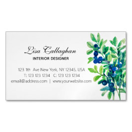 ブルーベリー マグネット名刺