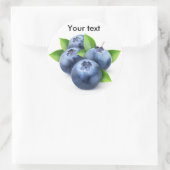 ブルーベリー ラウンドシール (バッグ)