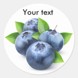 ブルーベリー ラウンドシール