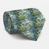 ブルーベリー、ロマンチックなフルーツウォーター絵画カラー ネクタイ (ロール)