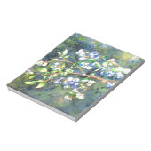 ブルーベリー、ロマンチックなフルーツウォーター絵画カラー ノートパッド (回転)