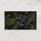 ブルーベリー 名刺 (裏面)