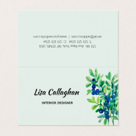 ブルーベリー 名刺