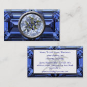 ブルーベリー 名刺 (正面/裏面)